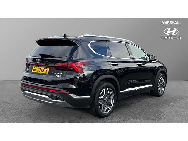 Hyundai SANTA FE 1.6 TGDi Hybrid Ultimate 5dr 4WD Auto BLACK