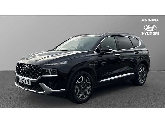 Hyundai SANTA FE 1.6 TGDi Hybrid Ultimate 5dr 4WD Auto BLACK