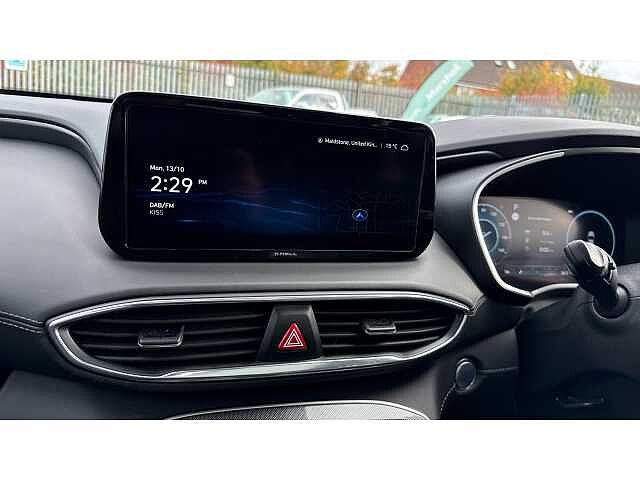 Hyundai SANTA FE 1.6 TGDi Hybrid Ultimate 5dr 4WD Auto BLACK