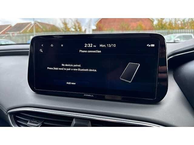 Hyundai SANTA FE 1.6 TGDi Hybrid Ultimate 5dr 4WD Auto BLACK