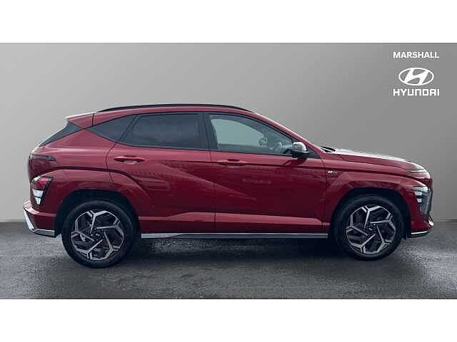 Hyundai KONA KONA 1.6T 138 N Line 5dr Red