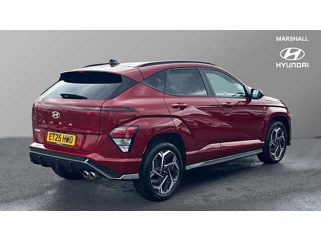 Hyundai KONA KONA 1.6T 138 N Line 5dr Red