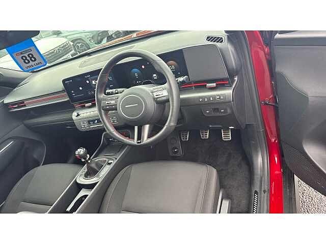 Hyundai KONA KONA 1.6T 138 N Line 5dr Red