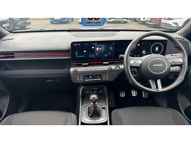 Hyundai KONA KONA 1.6T 138 N Line 5dr Red