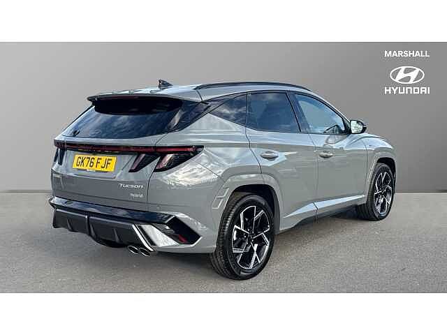 Hyundai TUCSON TUCSON 1.6T 239 Hybrid N Line Edition 5dr Auto Shadow Grey